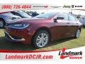 2016 Velvet Red Pearl Chrysler 200 Limited  photo #1