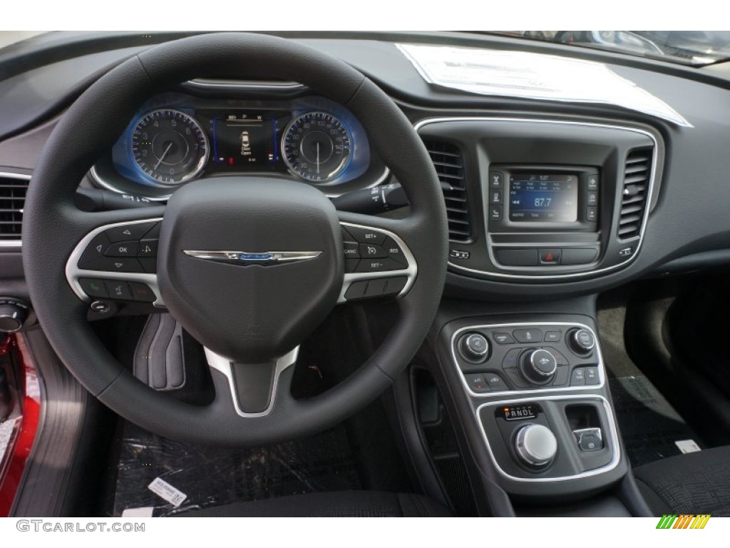 2016 Chrysler 200 S Black Dashboard Photo #106963620