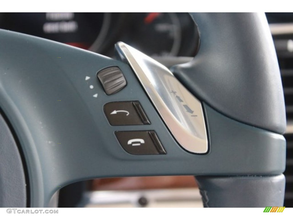 2013 Panamera S - Yachting Blue Metallic / Yachting Blue/Cream photo #33