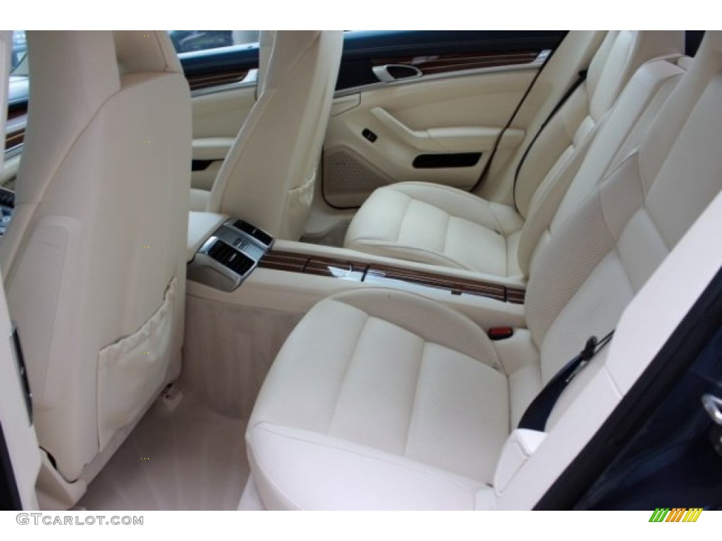 2013 Panamera S - Yachting Blue Metallic / Yachting Blue/Cream photo #38