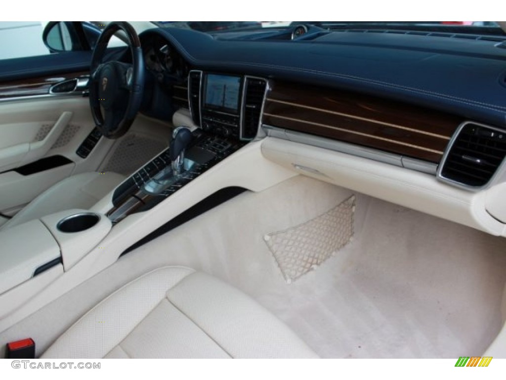 2013 Panamera S - Yachting Blue Metallic / Yachting Blue/Cream photo #48