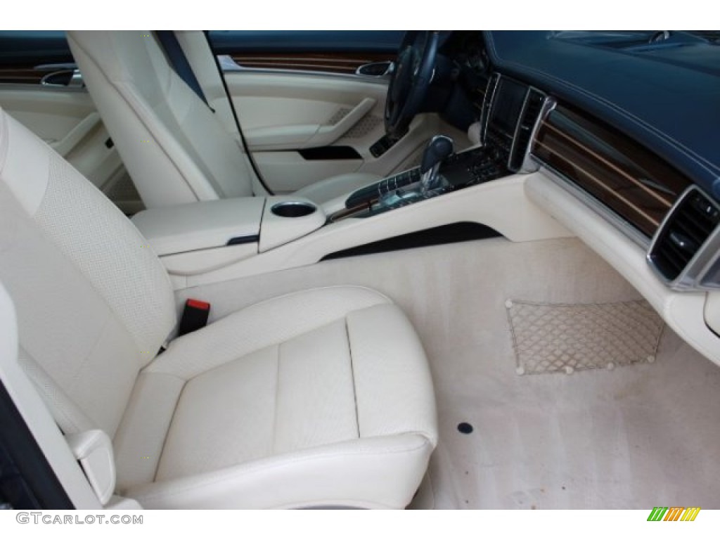 2013 Panamera S - Yachting Blue Metallic / Yachting Blue/Cream photo #49