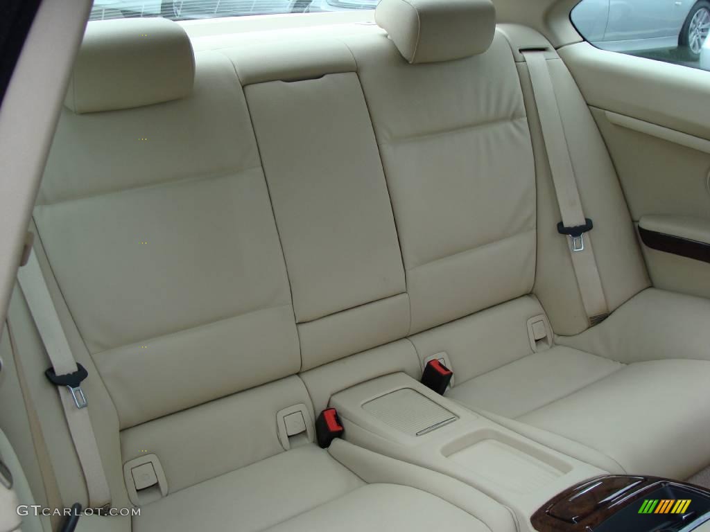 2007 3 Series 328xi Coupe - Monaco Blue Metallic / Cream Beige photo #9