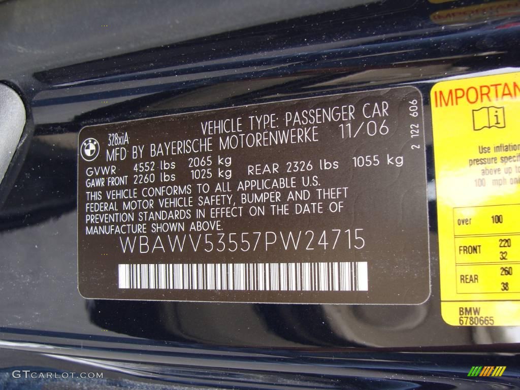 2007 3 Series 328xi Coupe - Monaco Blue Metallic / Cream Beige photo #15
