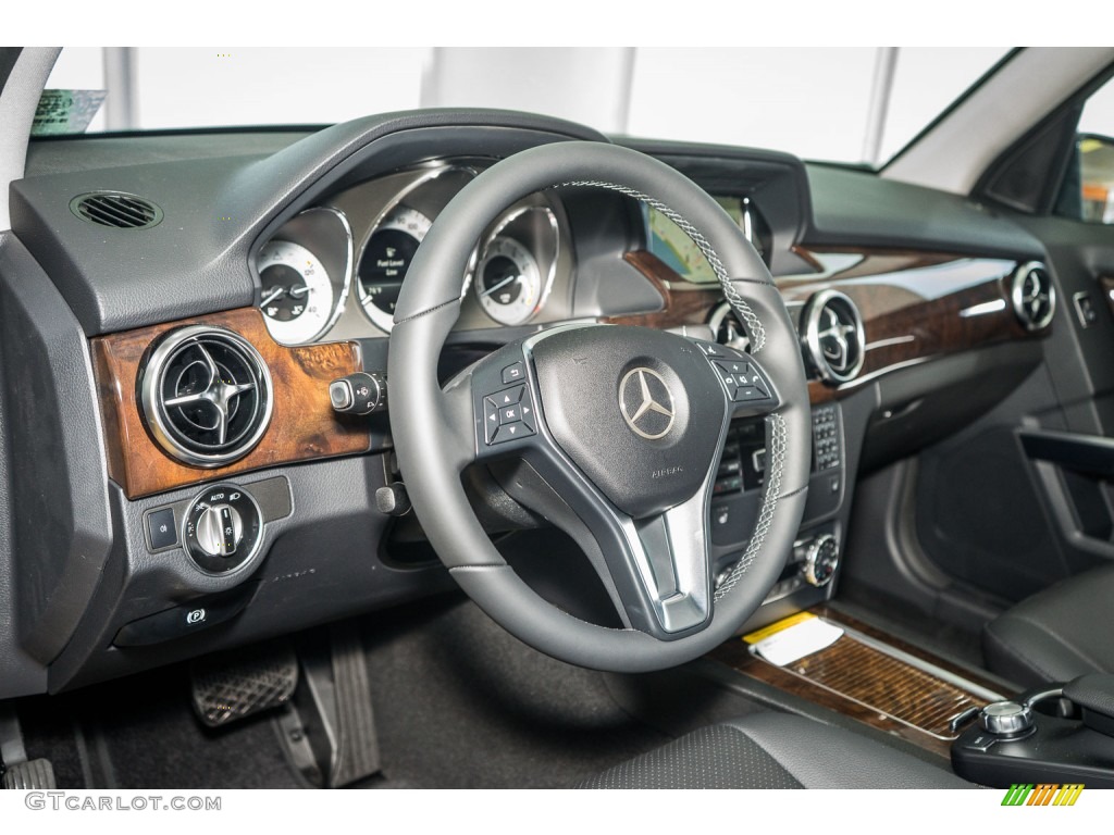 2015 GLK 350 - Steel Grey Metallic / Black photo #6