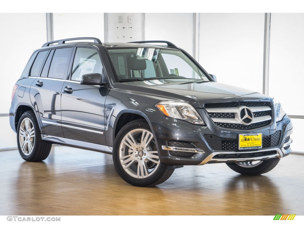 2015 GLK 350 - Steel Grey Metallic / Black photo #12