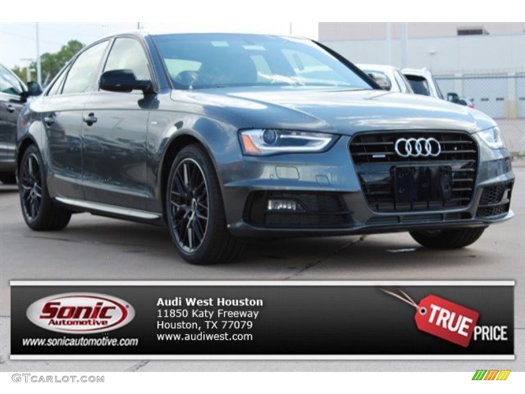 2016 A4 2.0T Premium Plus quattro - Dakota Gray Metallic / Black photo #1