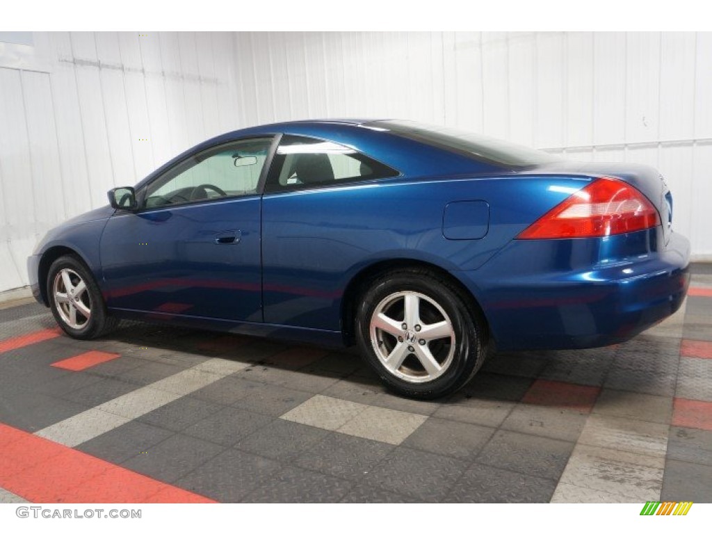 2003 Accord EX Coupe - Sapphire Blue Pearl / Black photo #11
