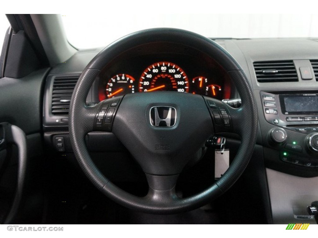 2003 Accord EX Coupe - Sapphire Blue Pearl / Black photo #20