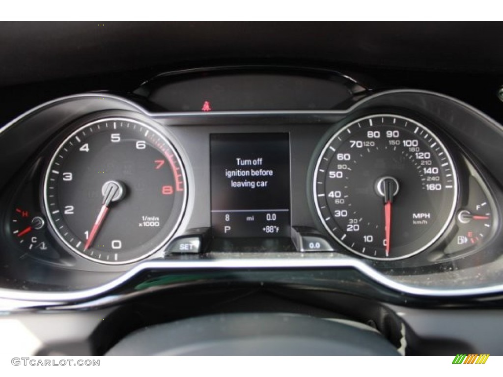 2016 Audi A4 2.0T Premium Plus quattro Gauges Photos