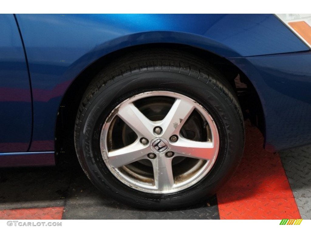 2003 Accord EX Coupe - Sapphire Blue Pearl / Black photo #36