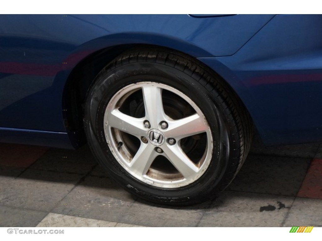 2003 Accord EX Coupe - Sapphire Blue Pearl / Black photo #51