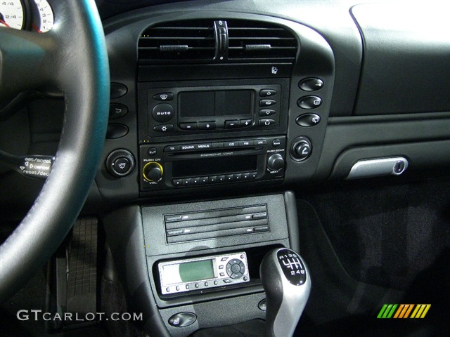 2003 911 Turbo Coupe - Arctic Silver Metallic / Black photo #8