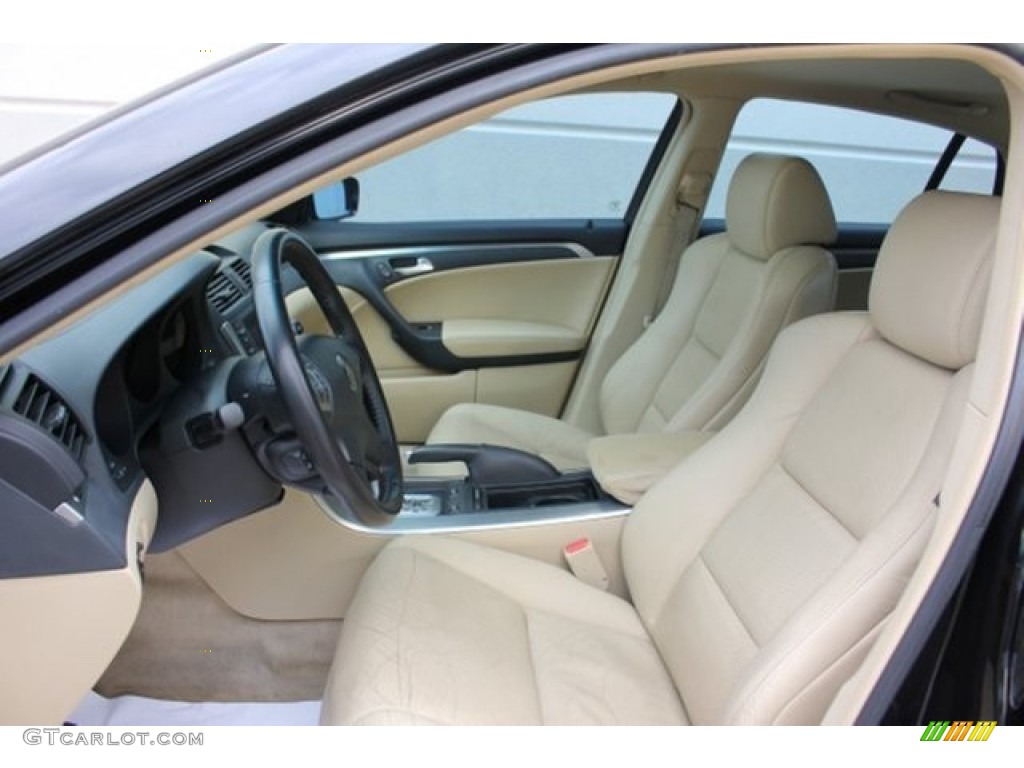 Parchment Interior 2004 Acura TL 3.2 Photo #106970724