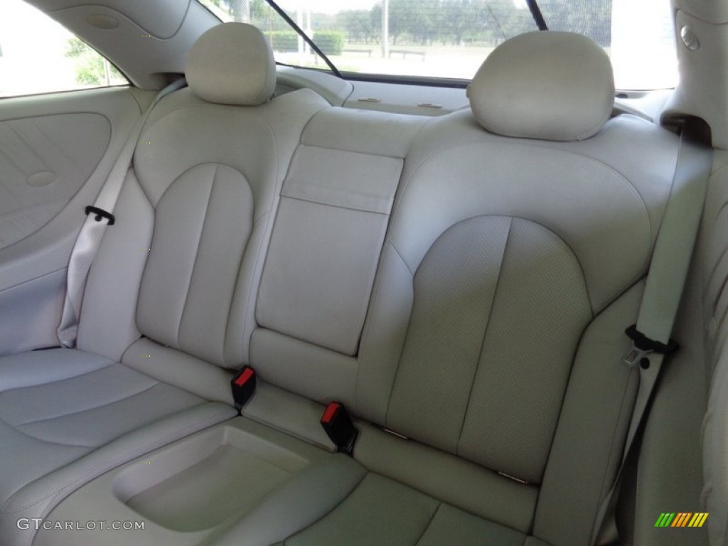Stone Interior 2003 Mercedes-Benz CLK 500 Coupe Photo #106971099