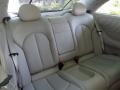 2003 Mercedes-Benz CLK Stone Interior Rear Seat Photo