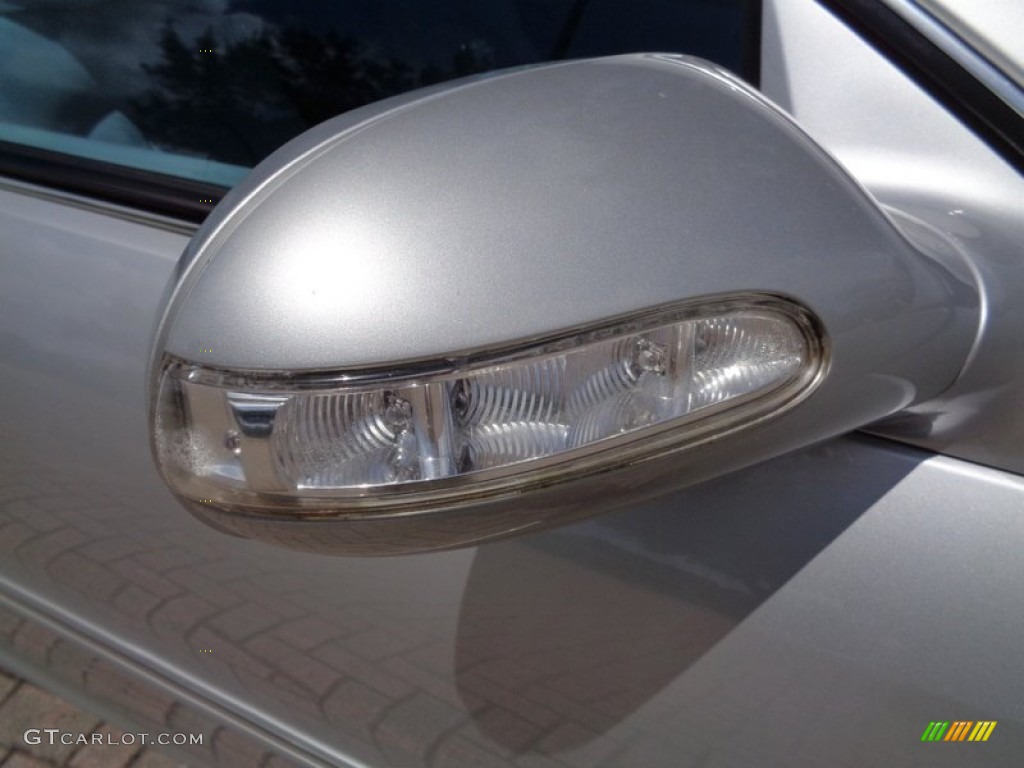 2003 CLK 500 Coupe - Brilliant Silver Metallic / Stone photo #49