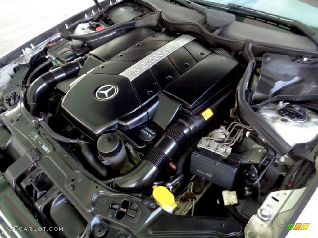 2003 Mercedes-Benz CLK 500 Coupe 5.0 Liter SOHC 24-Valve V8 Engine Photo #106971528