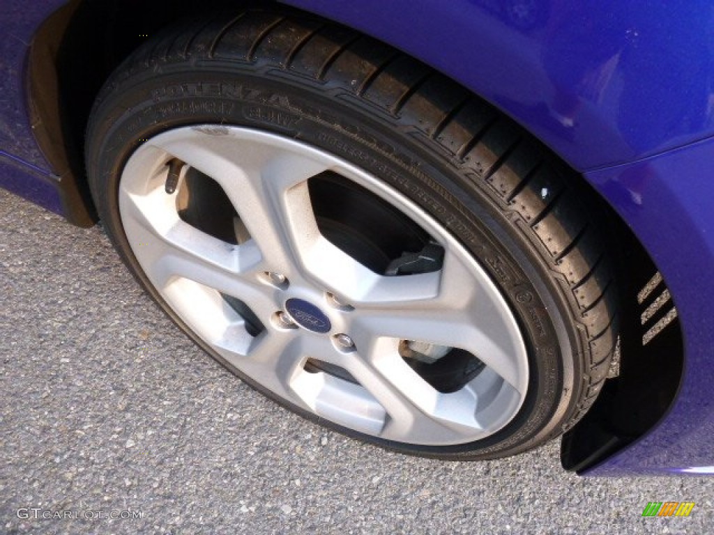 2015 Fiesta ST Hatchback - Perfomance Blue / Charcoal Black photo #4