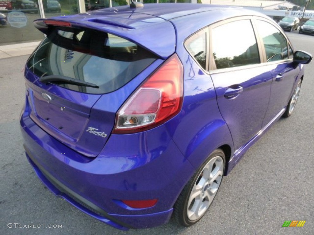 2015 Fiesta ST Hatchback - Perfomance Blue / Charcoal Black photo #5