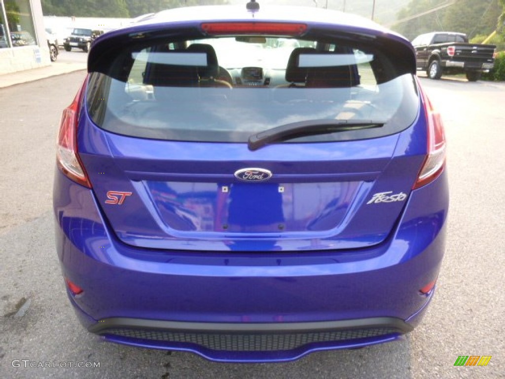 2015 Fiesta ST Hatchback - Perfomance Blue / Charcoal Black photo #6