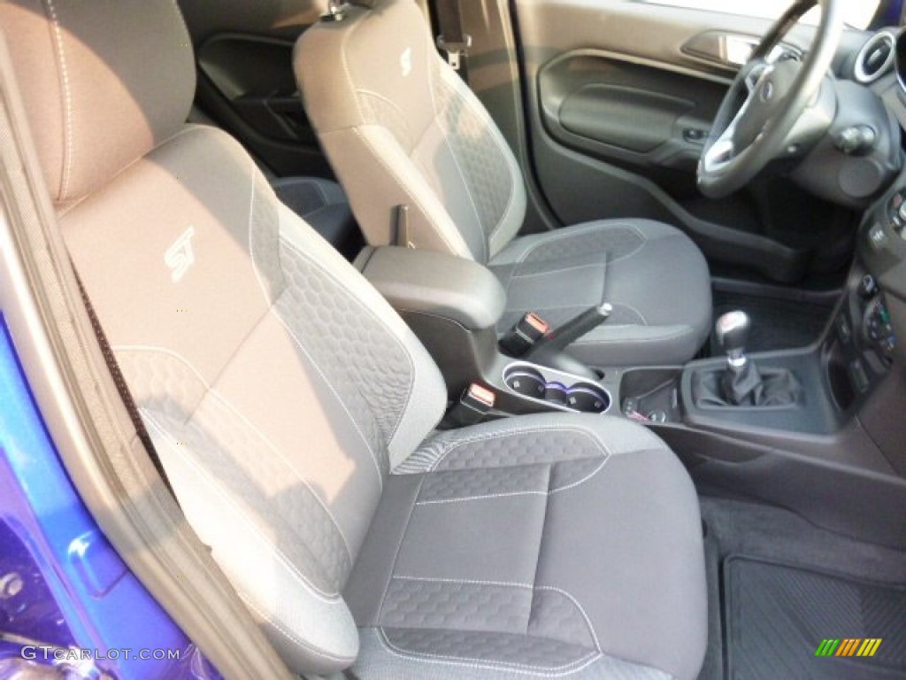 2015 Fiesta ST Hatchback - Perfomance Blue / Charcoal Black photo #10