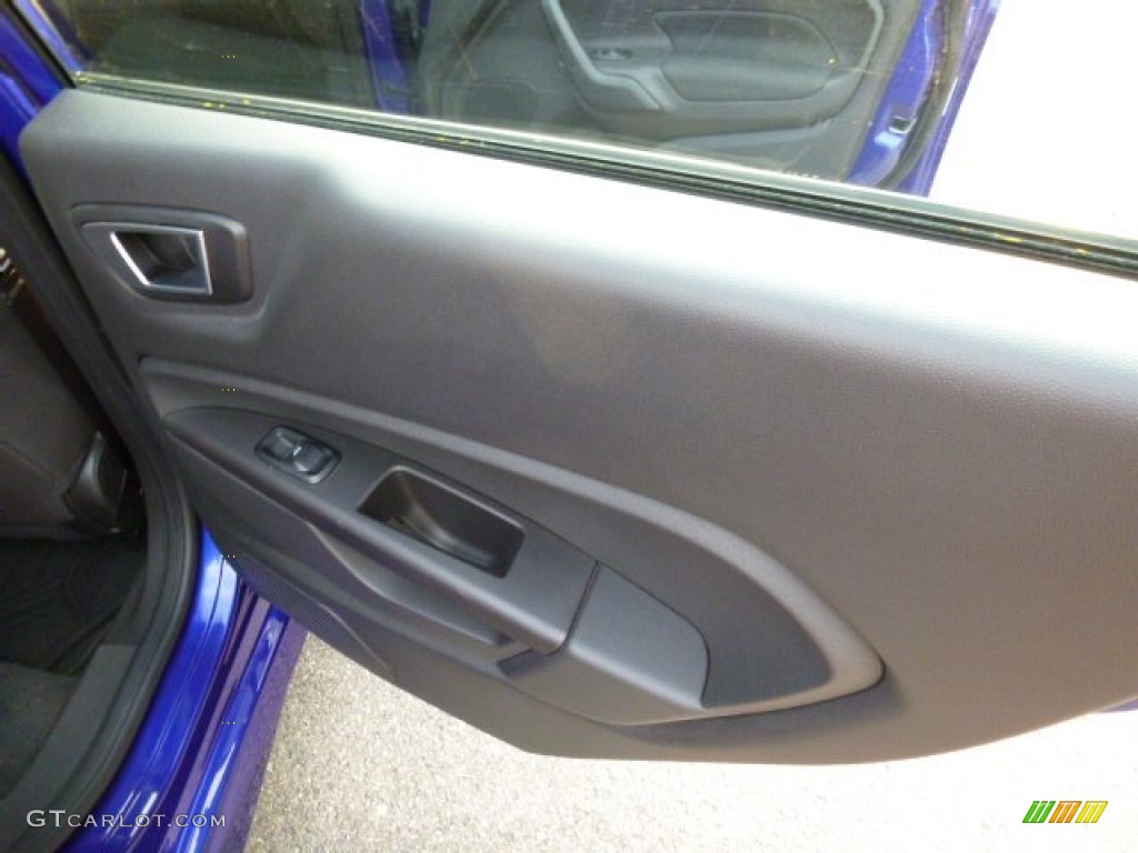 2015 Fiesta ST Hatchback - Perfomance Blue / Charcoal Black photo #14