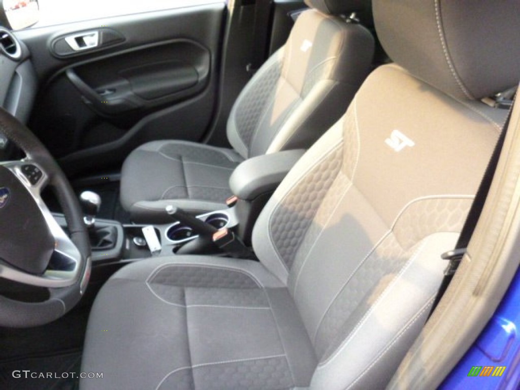 2015 Fiesta ST Hatchback - Perfomance Blue / Charcoal Black photo #15