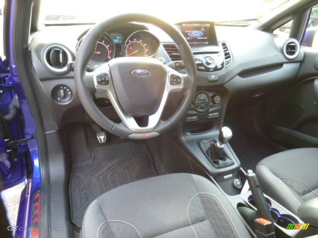 2015 Fiesta ST Hatchback - Perfomance Blue / Charcoal Black photo #17