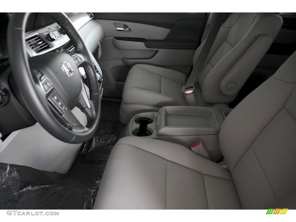 Gray Interior 2016 Honda Odyssey EX-L Photo #106975763