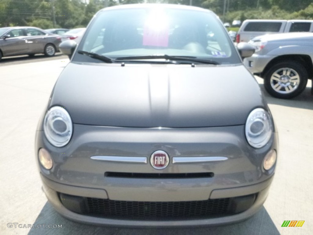 2013 500 Pop - Grigio (Gray) / Rosso/Nero (Red/Black) photo #13