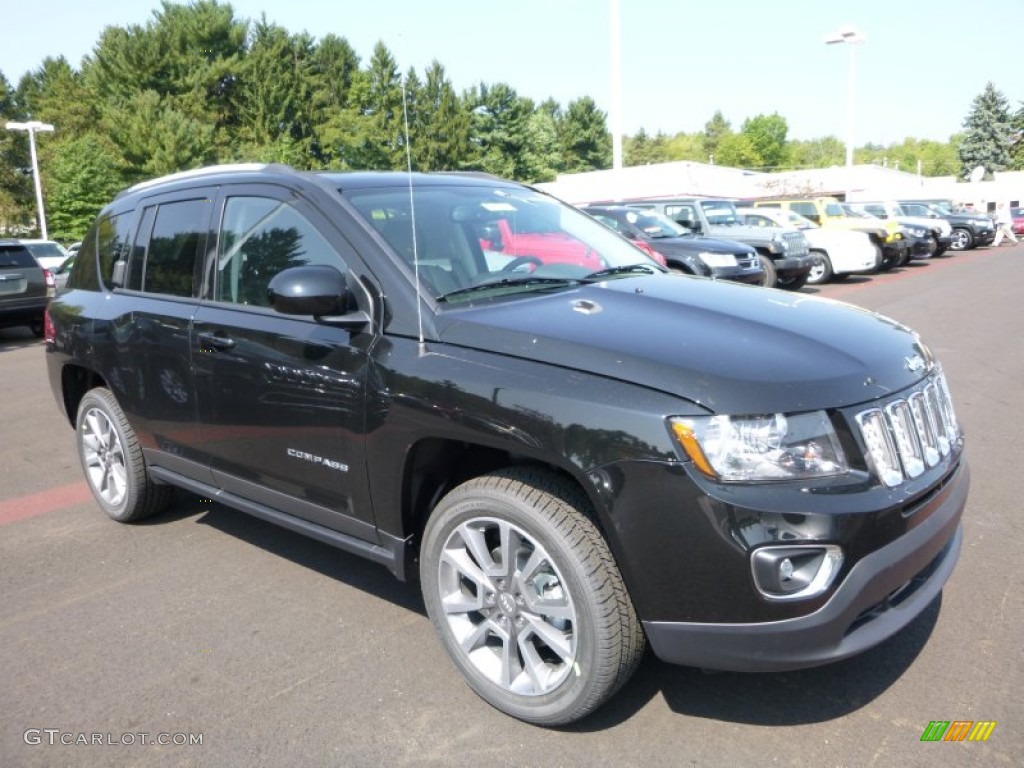 Black 2016 Jeep Compass High Altitude 4x4 Exterior Photo #106978357