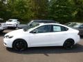 2016 Bright White Dodge Dart SXT Rallye Blacktop  photo #3