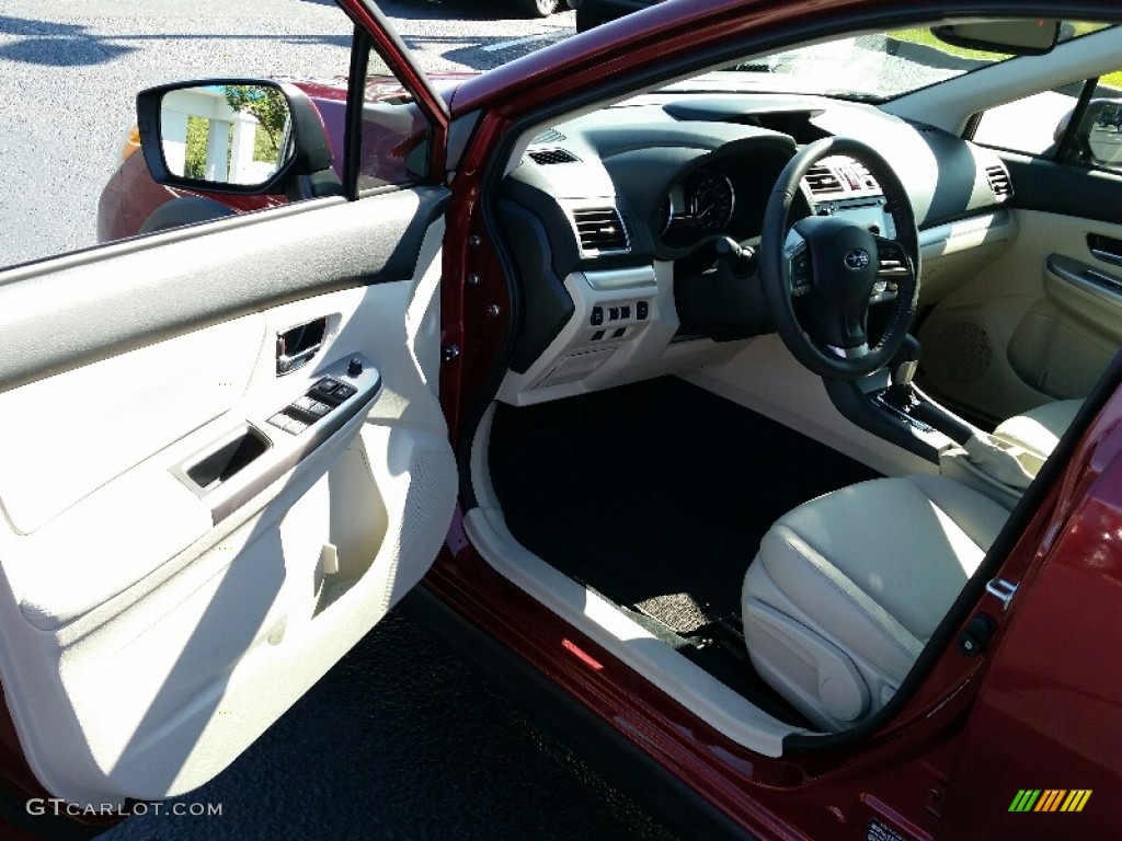 2015 XV Crosstrek 2.0i Limited - Venetian Red Pearl / Ivory photo #18