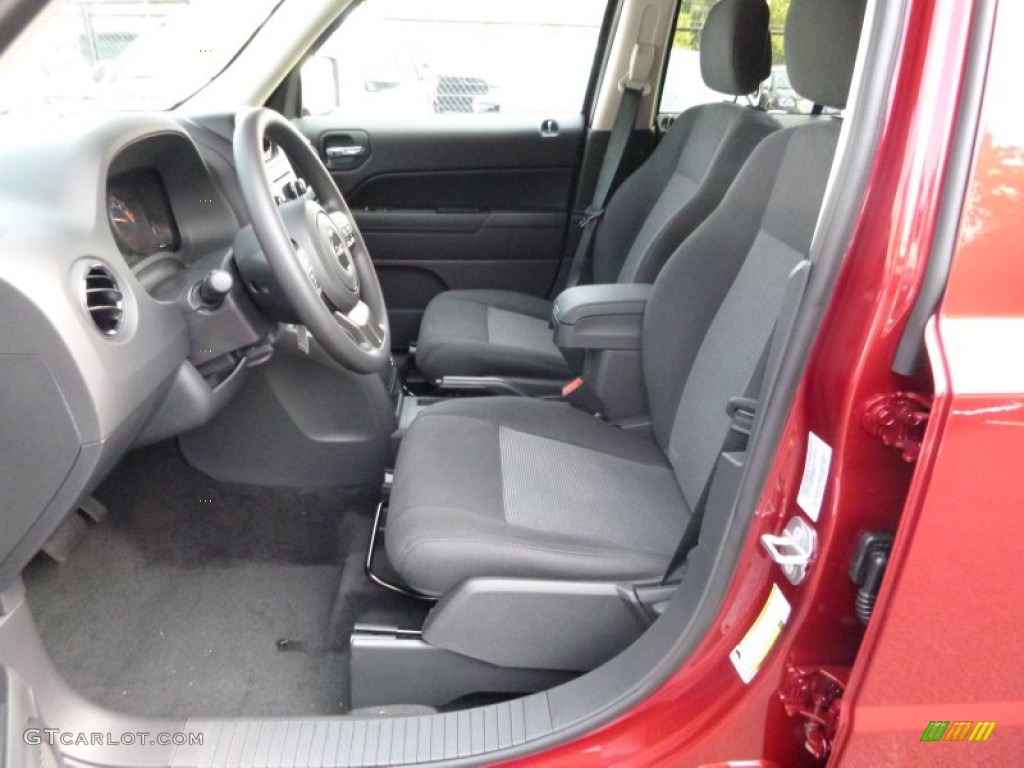 Dark Slate Gray Interior 2016 Jeep Patriot Sport 4x4 Photo #106980286