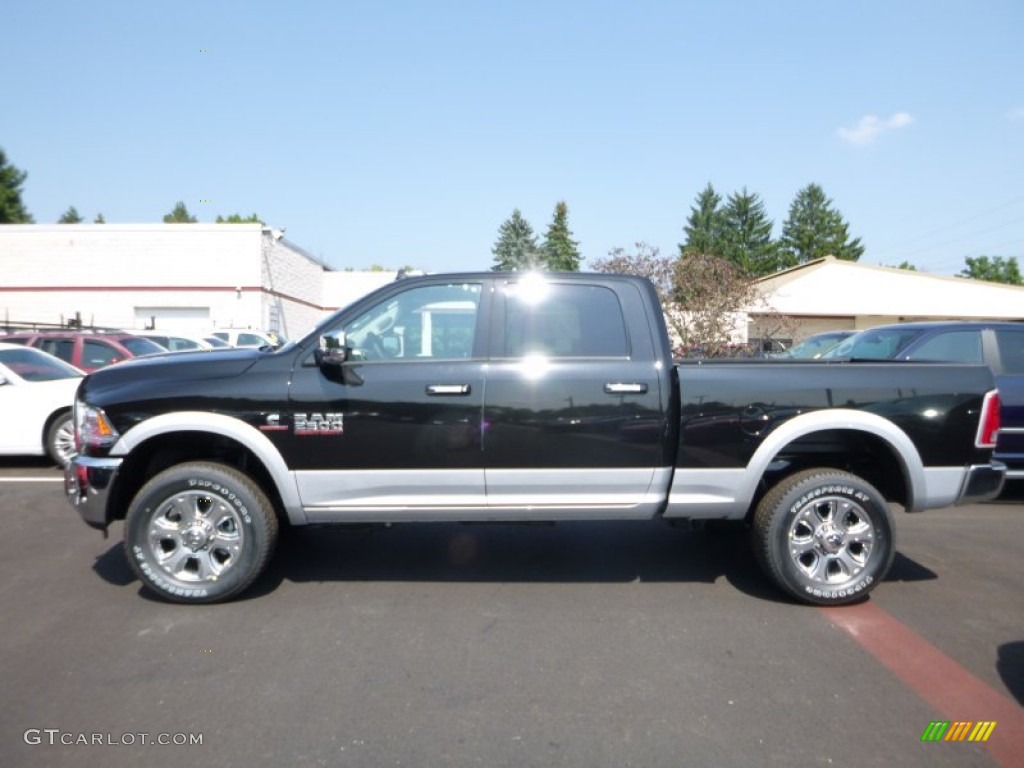 Black 2016 Ram 2500 Laramie Crew Cab 4x4 Exterior Photo #106980301