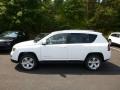 2016 Bright White Jeep Compass Latitude 4x4  photo #3