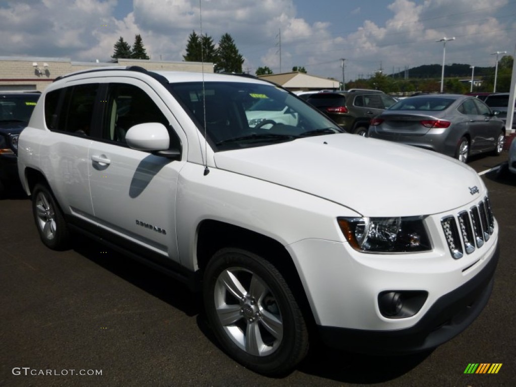 Bright White 2016 Jeep Compass Latitude 4x4 Exterior Photo #106980727