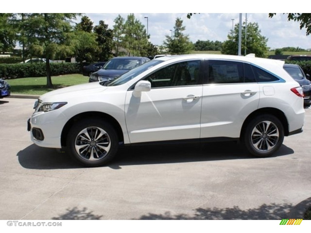 White Diamond Pearl 2016 Acura RDX Advance Exterior Photo #106981744