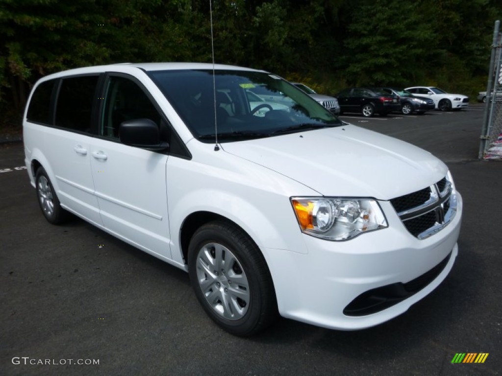 2016 Grand Caravan SE - Bright White / Black/Light Graystone photo #13