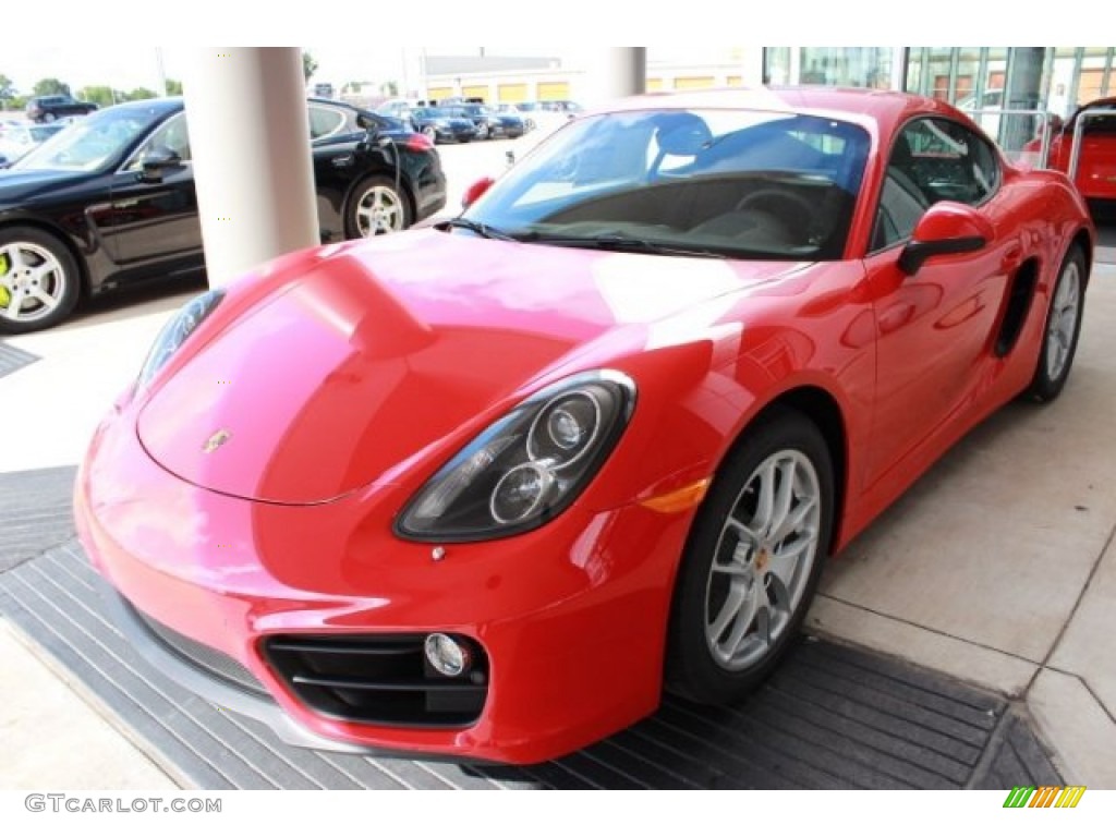 Guards Red 2016 Porsche Cayman Standard Cayman Model Exterior Photo #106985494