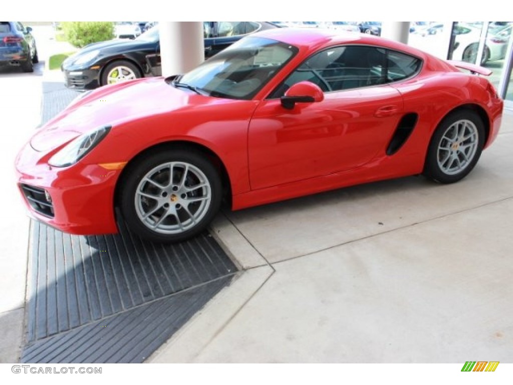 Guards Red 2016 Porsche Cayman Standard Cayman Model Exterior Photo #106985544
