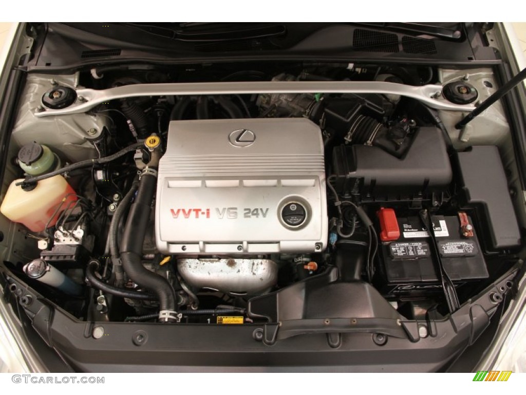 2002 ES 300 - Millennium Silver Metallic / Black photo #14