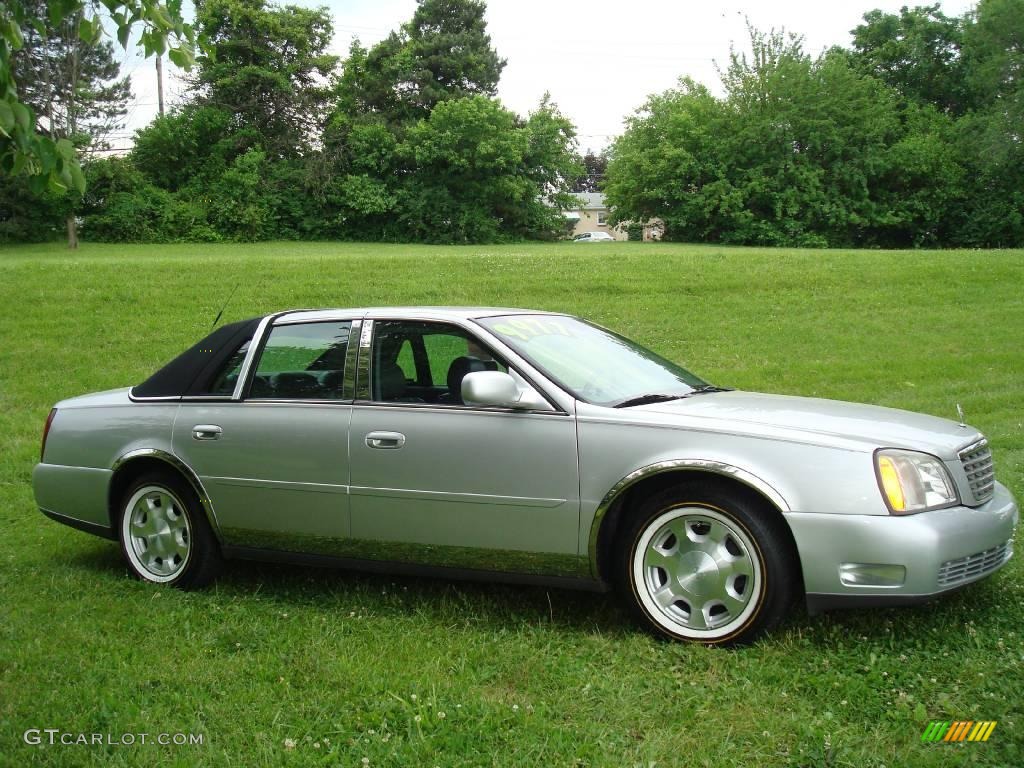 2001 DeVille Sedan - Sterling Silver / Dark Gray photo #5