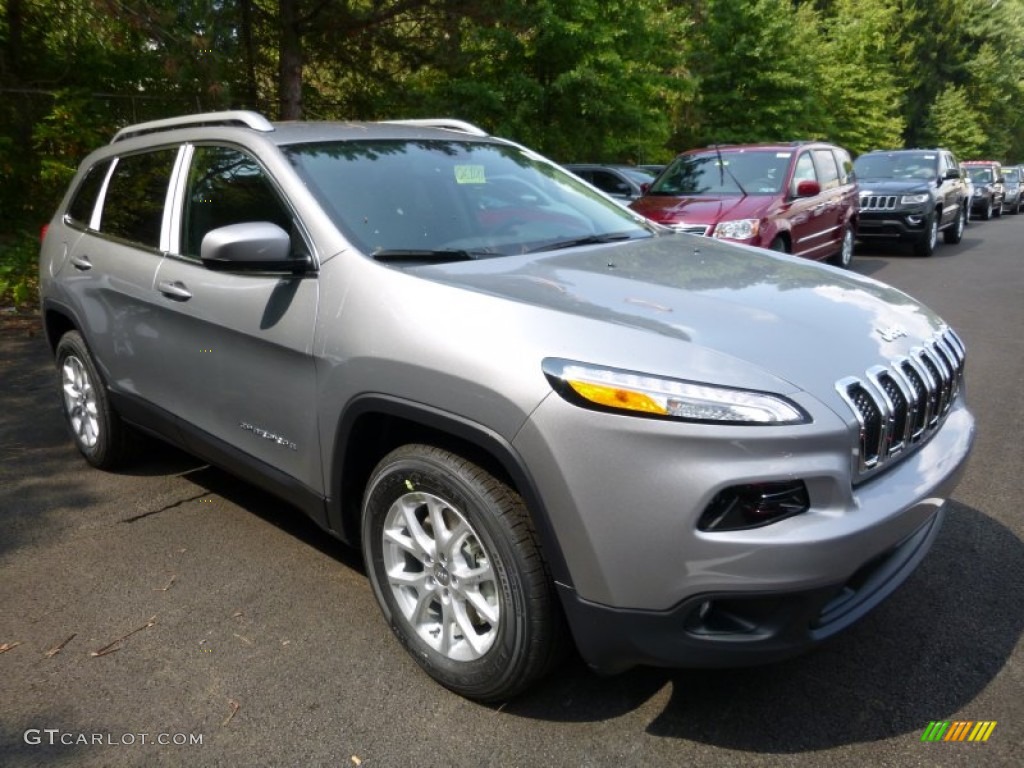 Billet Silver Metallic 2016 Jeep Cherokee Latitude 4x4 Exterior Photo #106986949