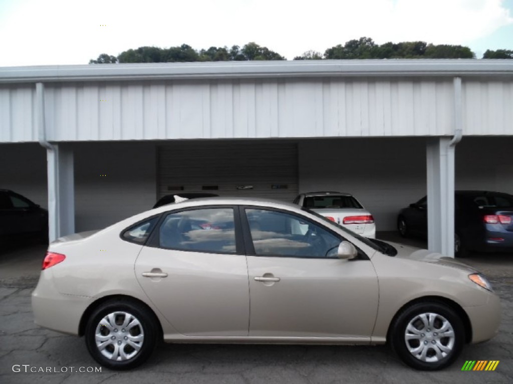 2010 Elantra GLS - Laguna Sand / Beige photo #1