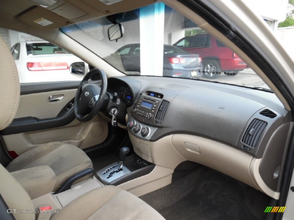 2010 Elantra GLS - Laguna Sand / Beige photo #2