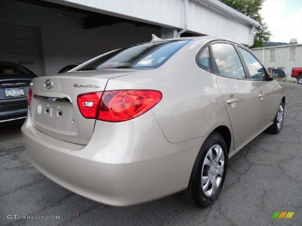 2010 Elantra GLS - Laguna Sand / Beige photo #3