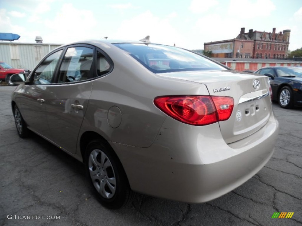 2010 Elantra GLS - Laguna Sand / Beige photo #5