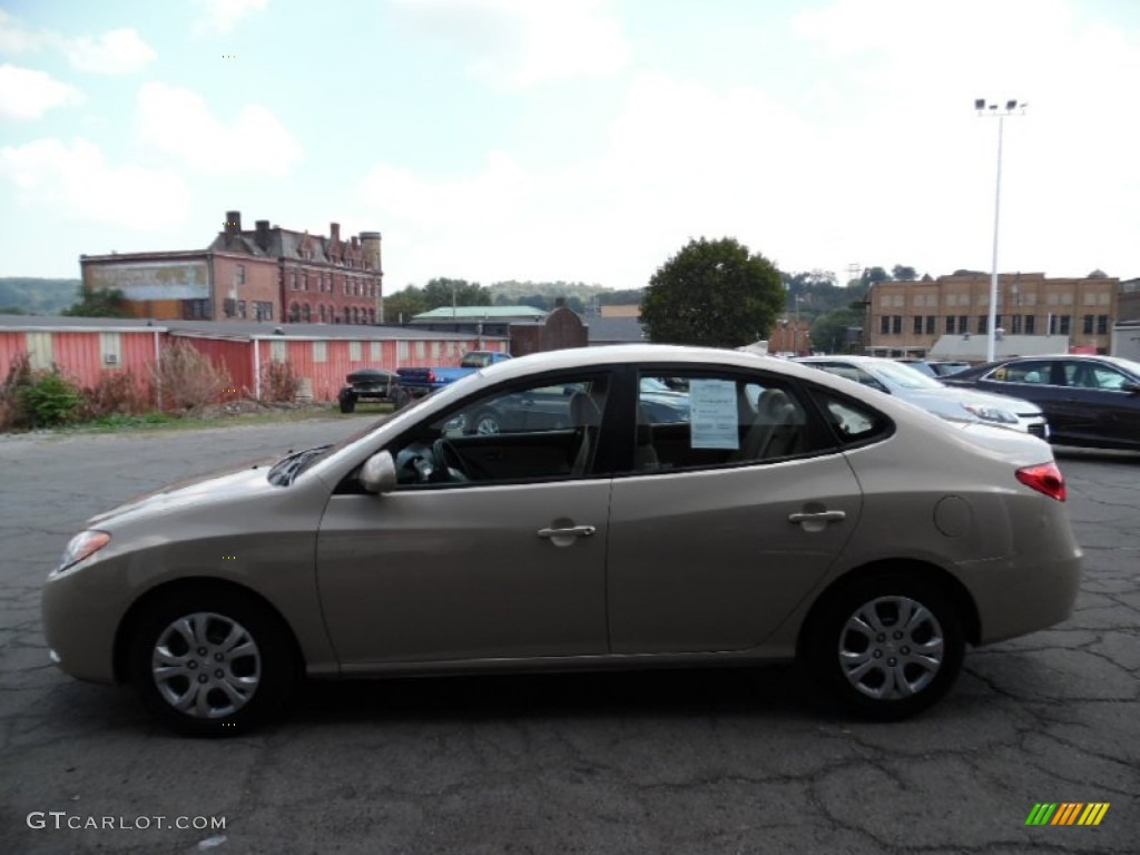 2010 Elantra GLS - Laguna Sand / Beige photo #6